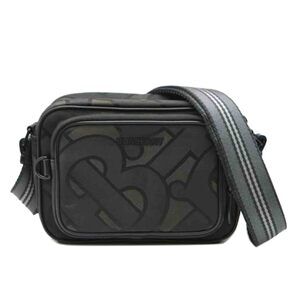 Burberry Monogram Jacquard Paddy Shoulder Bag